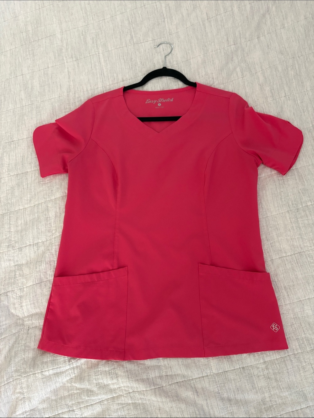 Women's Easy Stretch Coral Scrub Set